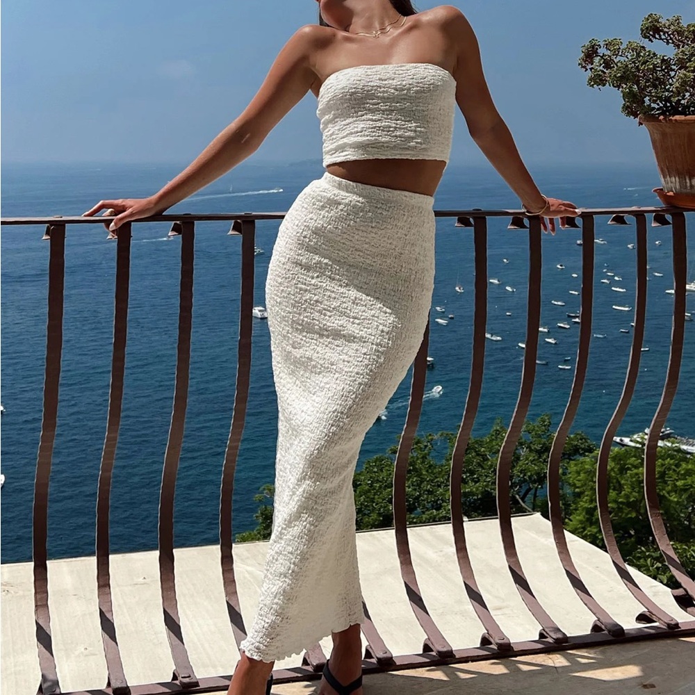 Princess Polly Martha Set White - 2 piece set